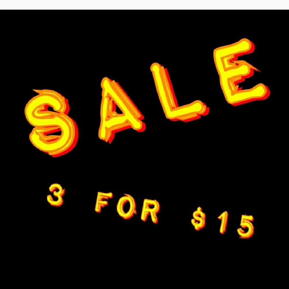 🔥🔥3 for $15 Closet Sale🔥🔥